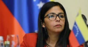 Vice-President of Venezuela, Delcy Rodriguez, Petro