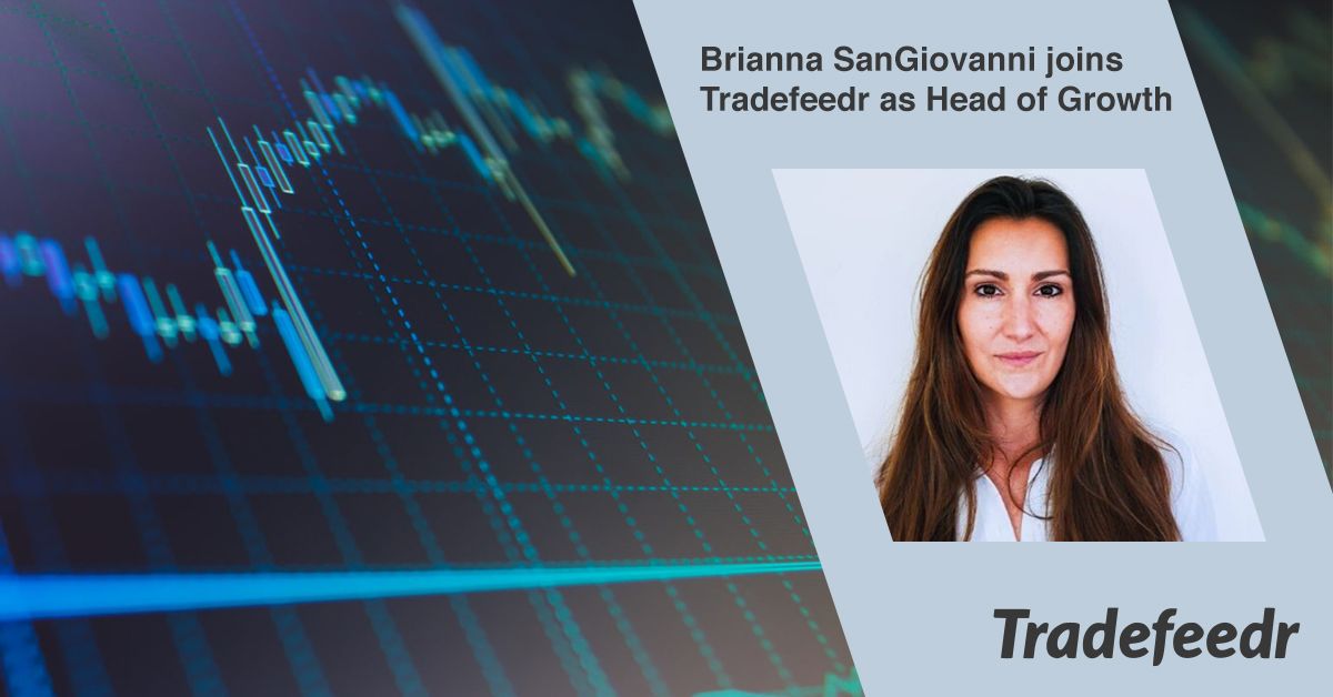 Tradefeedr Appoints Brianna SanGiovanni as Head of Growth