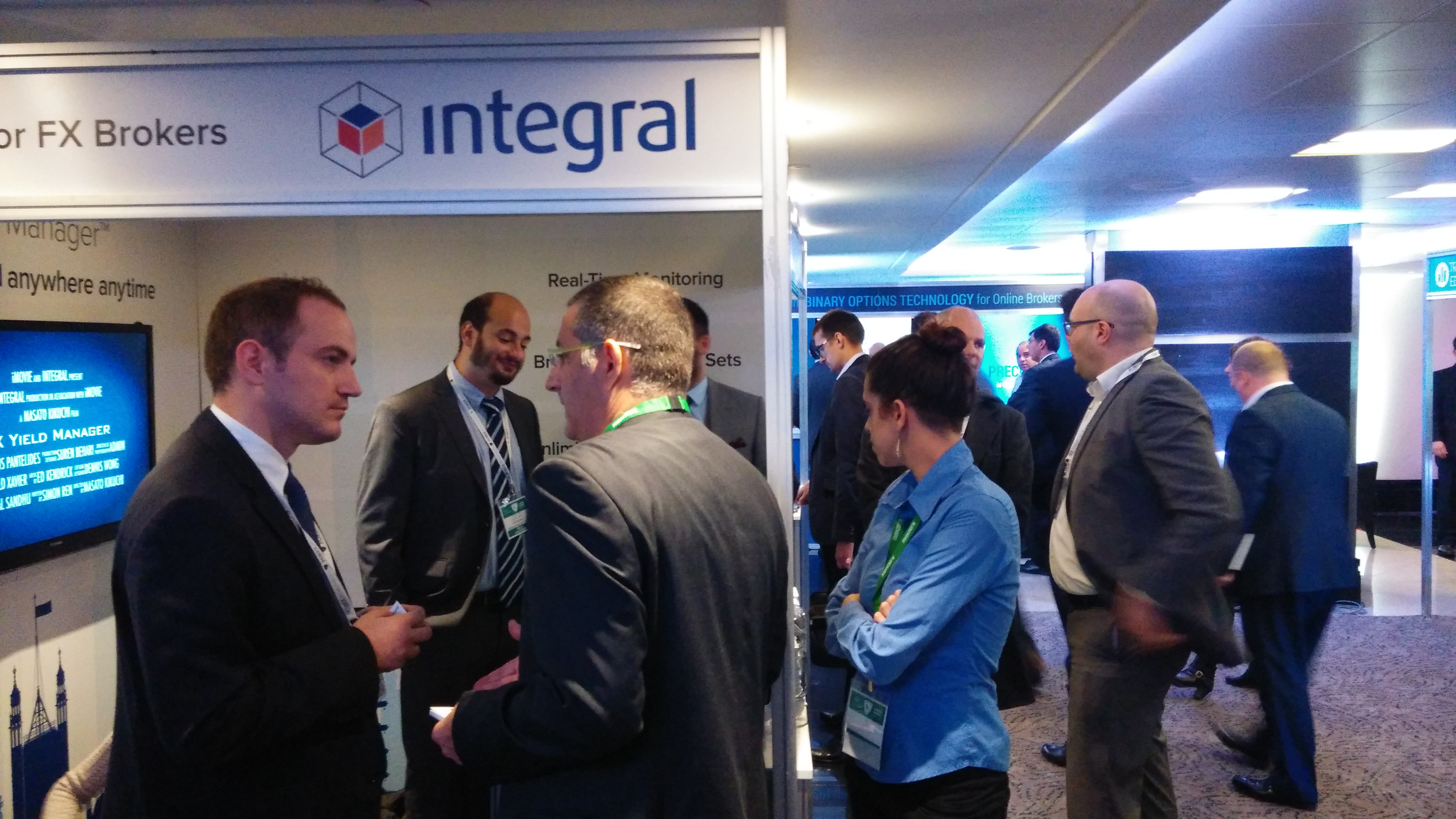Forex Magnates 2014 Opening Day - Exhibition Hall